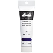 Tube 59 ml de peinture acrylique Liquitex Heavy Body série 3 - Bleu indanthrène - Extra-fine