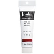 Tube 59 ml de peinture acrylique Liquitex Heavy Body série 3 - Rose feutré