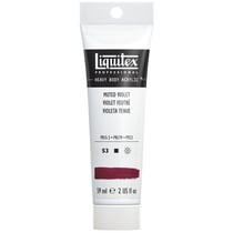 Tube 59 ml de peinture acrylique Liquitex Heavy Body série 3 - Violet feutré