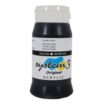 Acrylique System 3 - 500ml Daler Rowney - Gris de Paynes