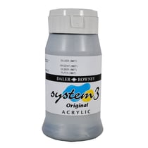Acrylique System 3 - 500ml Daler Rowney - Argent (Hue)
