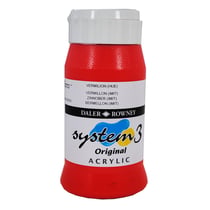 Acrylique System 3 - 500ml Daler Rowney - Vermillon (hue)