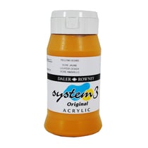 Acrylique System 3 - 500ml Daler Rowney - Ocre jaune