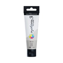 Tube 59 ml de peinture acrylique Daler Rowney - System 3 - Gris chaud