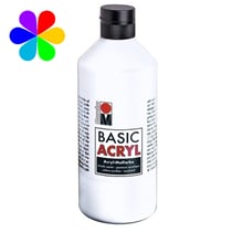 Acrycolor - blanc - 500ml