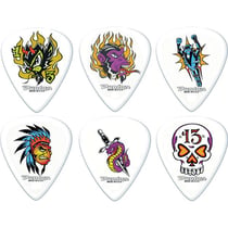 Dunlop - 6 Médiators Blackline Assortis 60 - ADUBL100P60