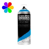 Bombe de peinture Liquitex Professionel Spray Paint 400 ml - bleu de ceruleum - n°6470