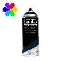 Bombe de peinture Liquitex Professionel Spray Paint 400 ml - bleu de prusse - n°0320