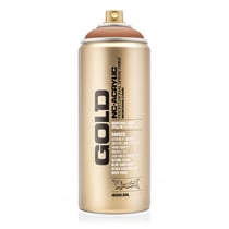 Bombe de peinture Acrylique GOLD Nougat G8090 - 400 ml - Montana