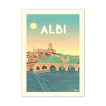 Affiche 50x70  «albi»
