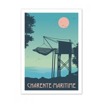 Affiche 50x70 carrelets