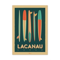 Affiche 50x70  «lacanau surf»