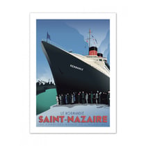Affiche 50x70  «st nazaire, le