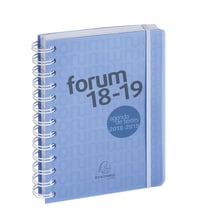 Agenda journalier 2018/2019 12x17 - Linicolor Bleu