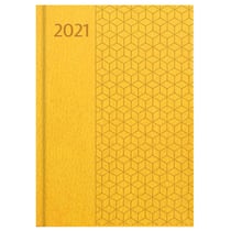 Agenda civil semainier 2021 - 17 x 24 cm - Carthothèque - Jaune