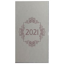 Agenda civil semainier 2021 - 10 x 15 cm - Carthothèque - Gris taupe
