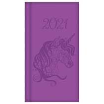 Agenda civil semainier 2021 - 10 x 15 cm - Carthothèque - Violet