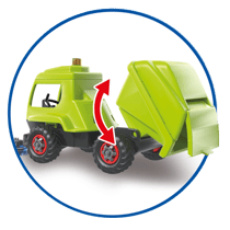 Agent avec balayeuse de voirie - Playmobil - 6112