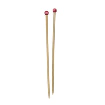 Aiguilles tricot n°10 - 40 cm