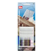 Aiguilles à coudre enfilées - longues