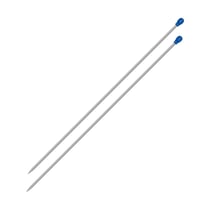 Aiguilles à tricoter n°3 - aluminium - 30 cm