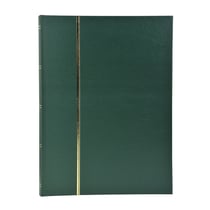 Albums timbres Simili cuir vert - 48 pages - 22.5x30.5cm