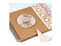 Album personnalisable - 21 x 16 cm - Kraft - Clairefontaine - 80 pages unies