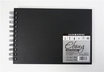 Album noir spiralé 14.8x21A5 paysage 160g 50 feuilles