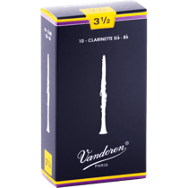 Vandoren CR1035 - Anches pour clarinette si bémol traditionnelles - Force 3,5