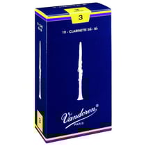 Vandoren Tradicionales - Anche pour clarinette Sib - pack de 10