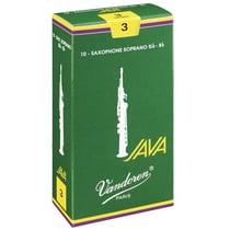 Anches Saxophone soprano taille 3 Java - Vandoren