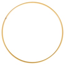 JOZMMZEOOA 12 Pièces Cercle Metal,DIY Créativité Anneau Metal Anneaux Décoratifs En Métal Diamètre 10/15/20 CM Épaisseur 2.8 MM,pour Guirlandes De Mariage Et Décorations Murales (Noir