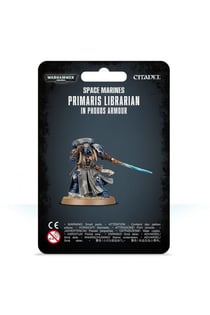 Primaris Librarian en armure Phobos