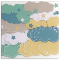 20 formes de découpe Nuages Etoiles - Léonard