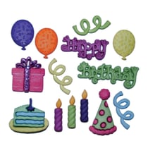 Lot boutons - festifs