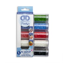 Strass pour broderie diamant - 5 couleurs primaires - Diamond Dotz