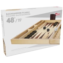 Backgammon en bois - 48 cm