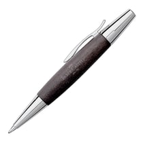 Stylo bille - Noir - E-motion poirier nuit - Pointe large - Faber Castell