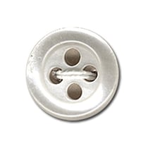 Bouton  - blanc - 11mm