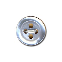 Bouton - bleu givre - 9 mm