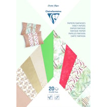 Bloc multi-papiers A4 - Noël végétal