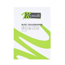 Bloc calligraphie A4 - Monali