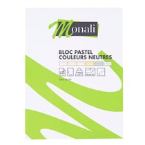 Bloc pastel - couleurs neutres - Monali