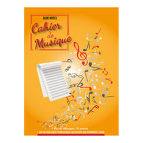 BLOC TABLATURE PORTEES 100 PAGES