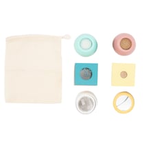 Blocs sensoriels en bois.