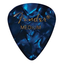 Fender 351 Shape Premium - Lot de 12 médiators medium - Bleu
