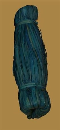BOBINE RAPHIA NATUREL COULEUR BOBINE RAPHIA NATUREL COULEUR 50G BLEU