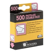 Pastilles adhésives double face - boite de 500