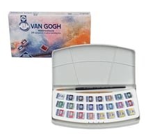 BOITE AQUA 24 1/2 GODETS VAN G BOITE AQUA 24 1/2 GODETS VAN GOGH