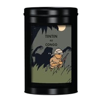 Boîte de café Tintin et ombre léopard - 250 g 